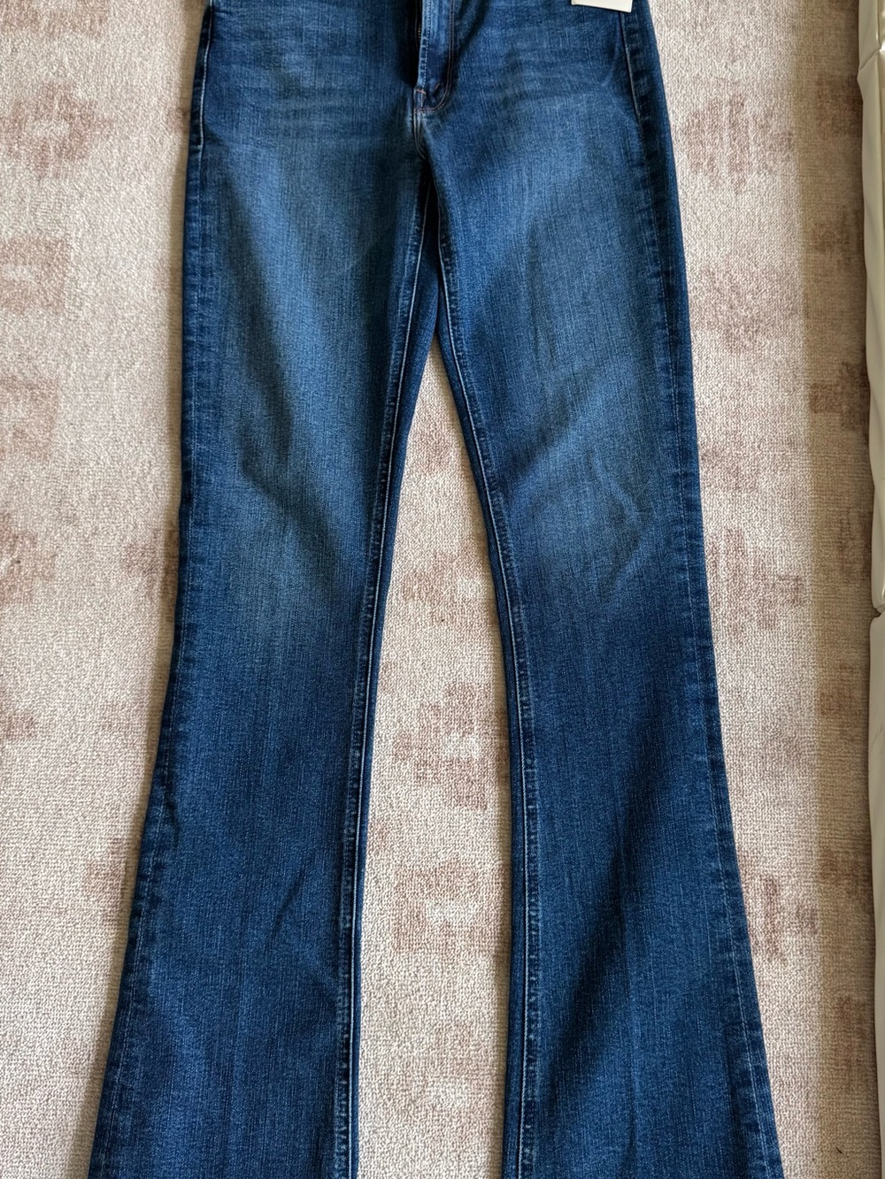 MOTHER Dark Blue Flare Jeans